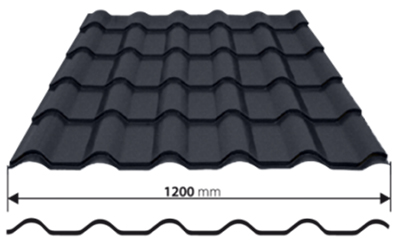 Конструкция черепицы из линейки Diament Eco Plus